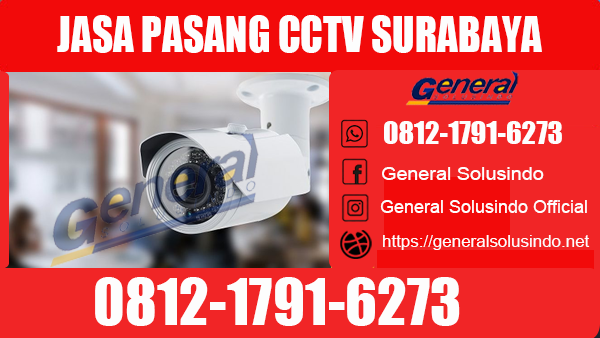 Jasa Pasang CCTV Benowo Surabaya